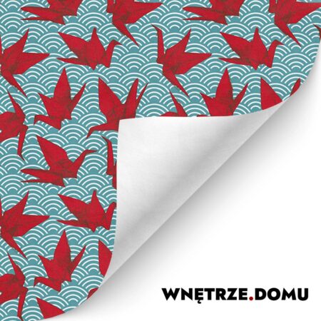 Czerwone Ptaki Origami