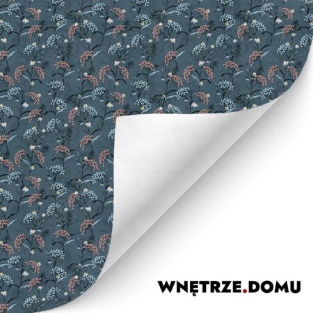 Niebieskie i Różowe Kwiaty