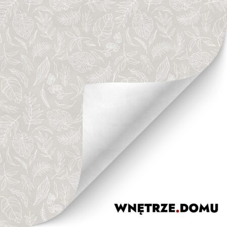 Liście na Beżowym Tle