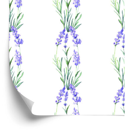 tapeta lawenda prowansja delikatna do kuchni do salonu do pokoju dziecka do restauracji