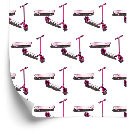 tapeta w hulajnogi deskorolki dla chłopca dla dziewczynki dla dziecka